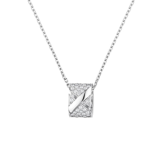 [Stars Jewelry]LIENS EVIDENCE DIAMOND PAVED NECKLACE