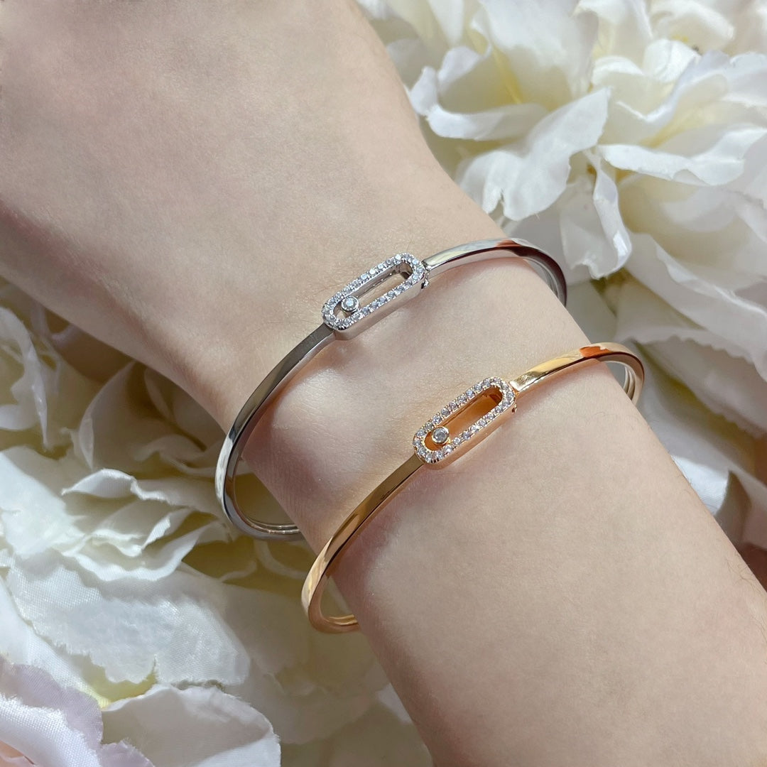[Stars Jewelry]Move Uno pavé flex bangle medium