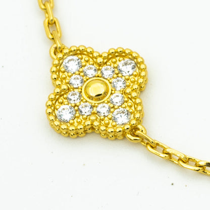 [Stars Jewelry] CLOVER 5 MOTIF LASER BRACELET COLLECTION