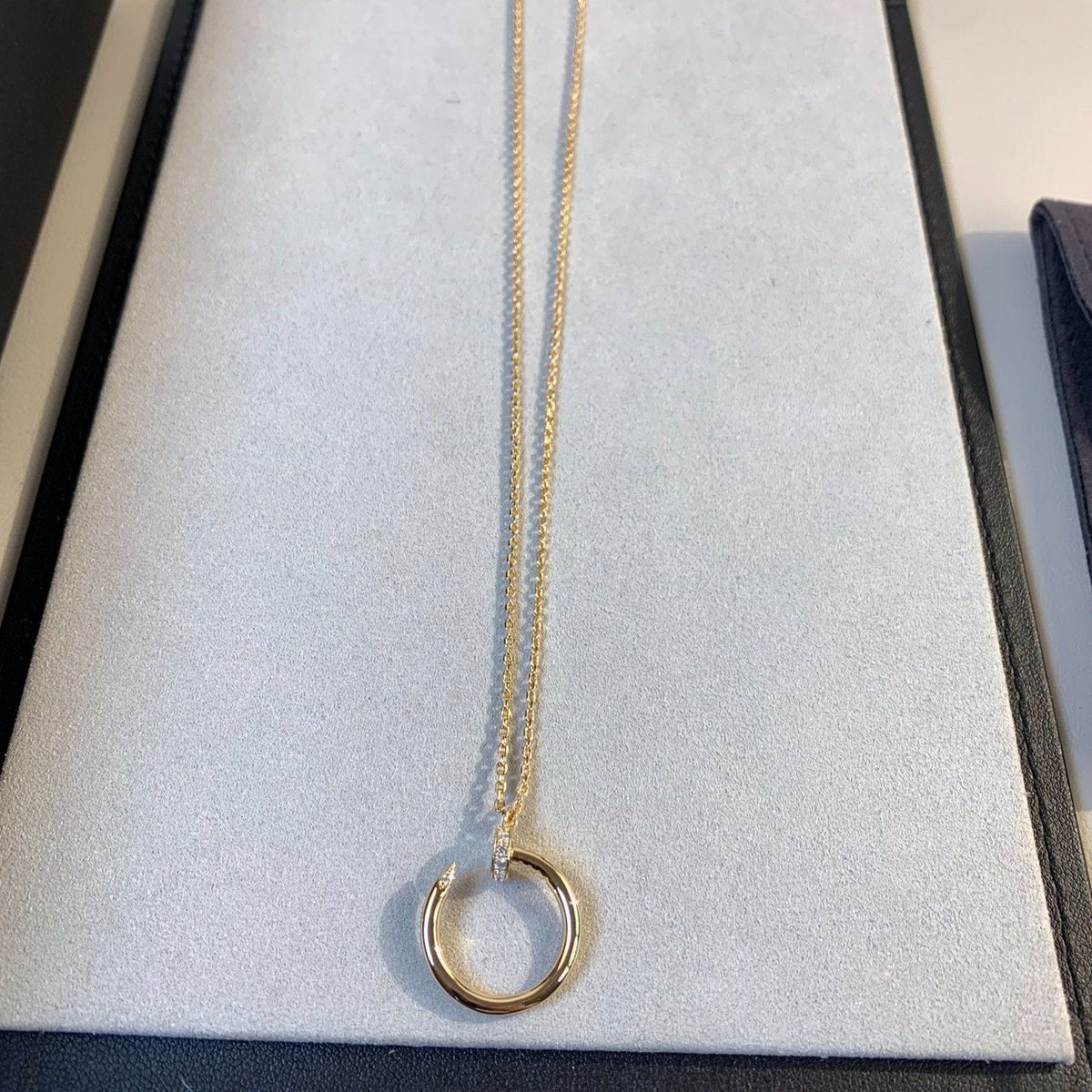 [Stars Jewelry]JUSTE NECKLACE PINK GOLD