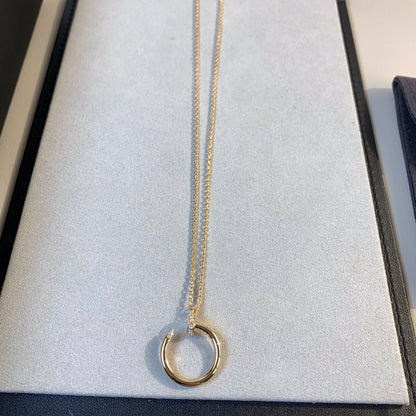 [Stars Jewelry]JUSTE NECKLACE PINK GOLD