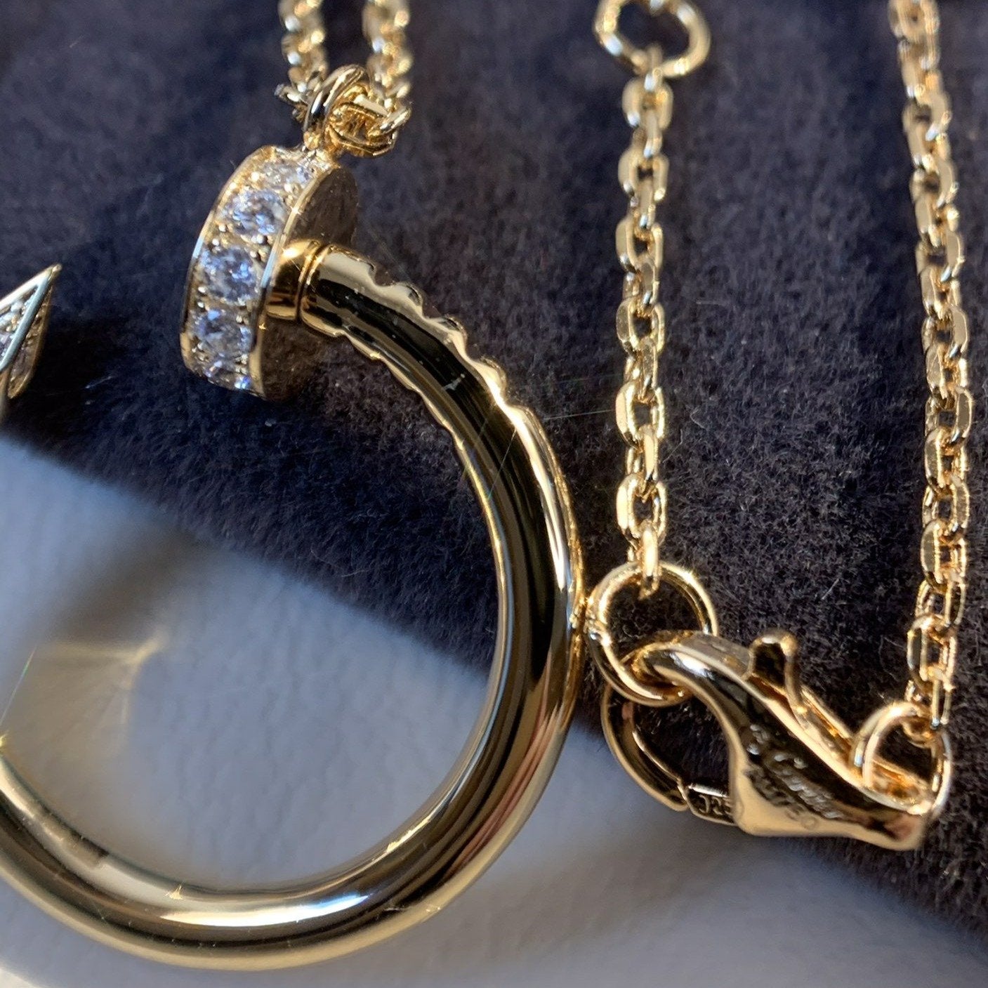 [Stars Jewelry]JUSTE NECKLACE PINK GOLD