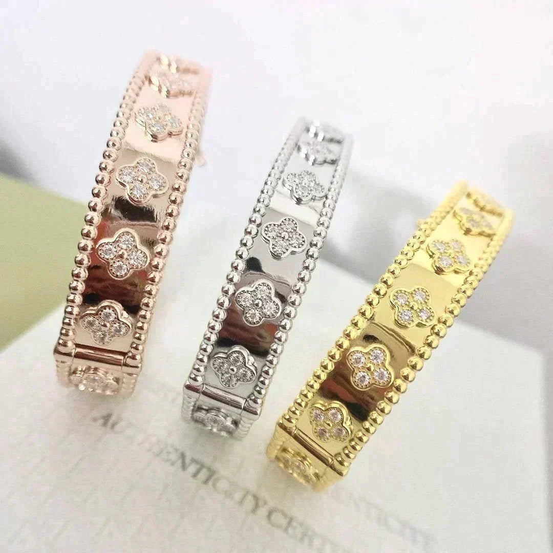 [Stars Jewelry]CLOVER BRACELET 8MM DIAMONDS