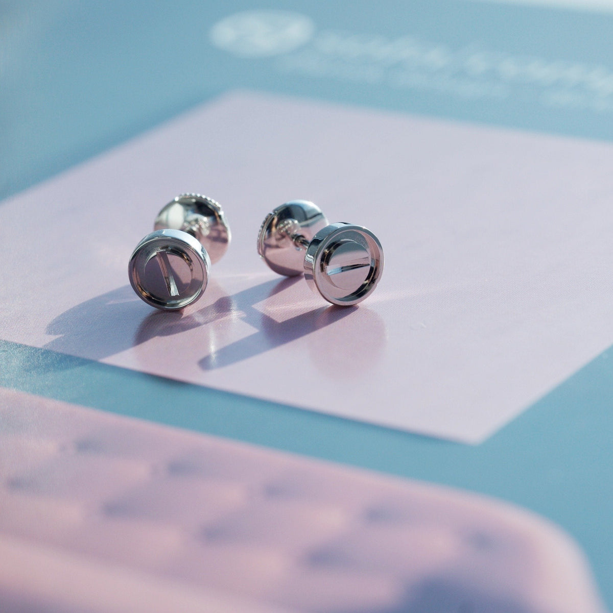 [Stars Jewelry]LOVE EARRINGS SILVER 10MM