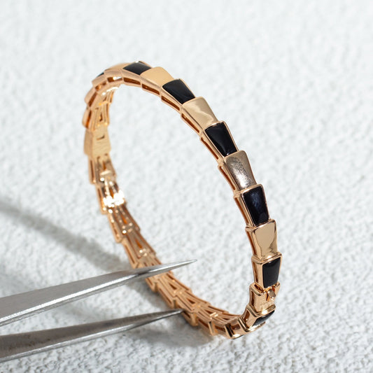 [Stars Jewelry]SERPENTI BRACELET PINK GOLD ONYX