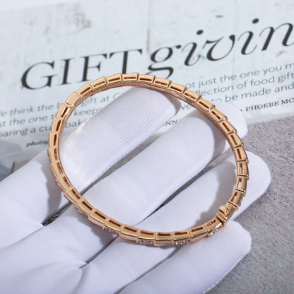 [Stars Jewelry]SERPENTI BRACELET PINK GOLD DIAMOND