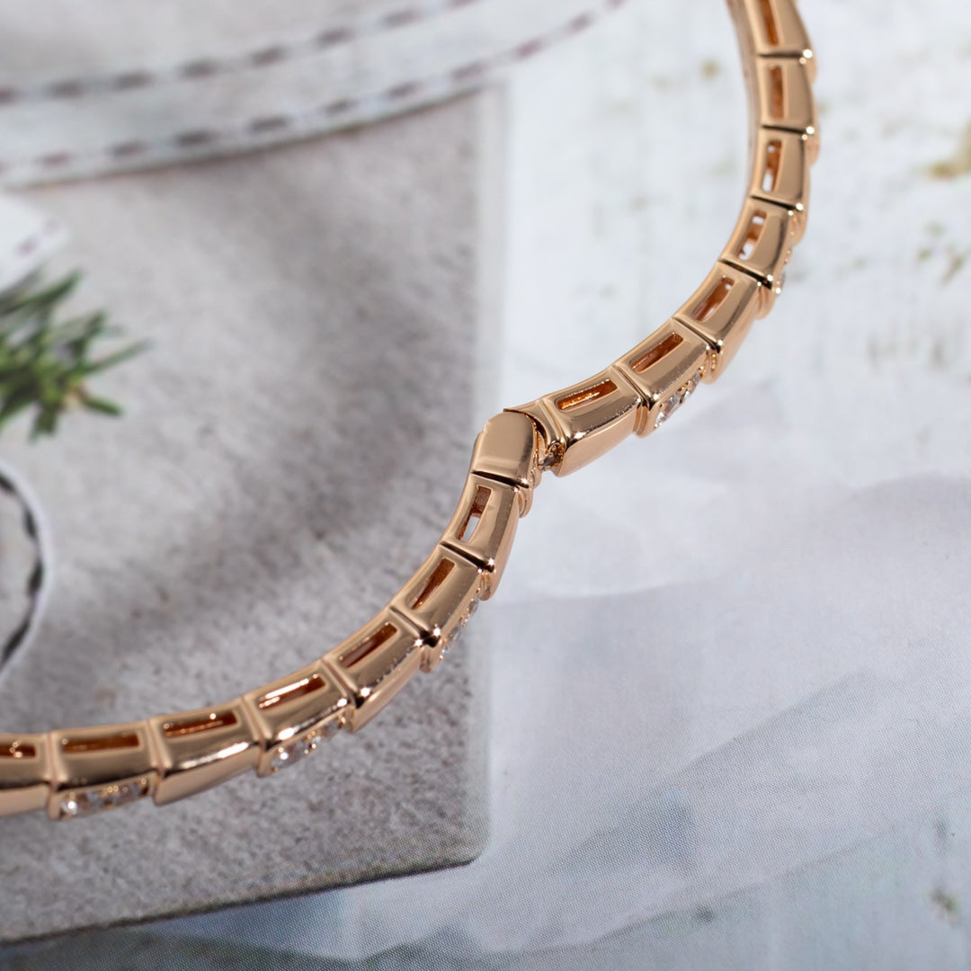 [Stars Jewelry]SERPENTI BRACELET PINK GOLD DIAMOND