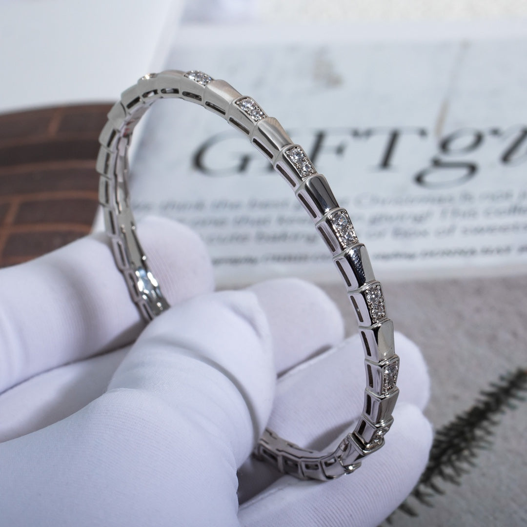 [Stars Jewelry]SERPENTI BRACELET SILVER DIAMOND