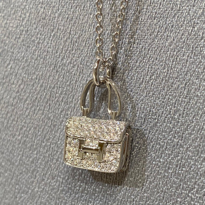 [Stars Jewelry]CONSTANCE PEDANT DIAMOND NECKLACE
