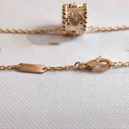 [Stars Jewelry]PERLEE PEDANT NECKLACE GOLD / ROSE GOLD