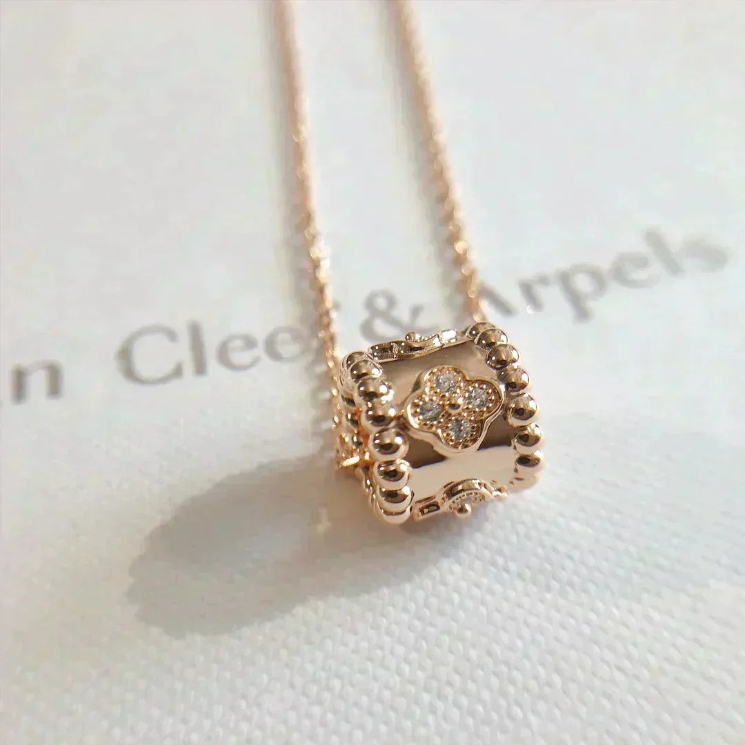 [Stars Jewelry]PERLEE PEDANT NECKLACE GOLD / ROSE GOLD