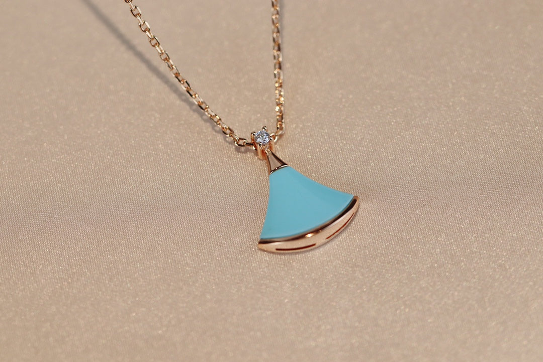 [Stars Jewelry]DREAM NECKLACE TURQUOISE PINK GOLD