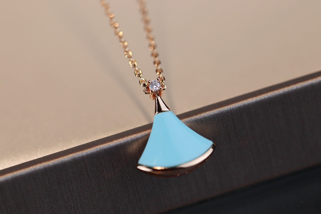 [Stars Jewelry]DREAM NECKLACE TURQUOISE PINK GOLD