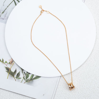 [Stars Jewelry]SERPENTI PINK GOLD NECKLACE DIAMOND
