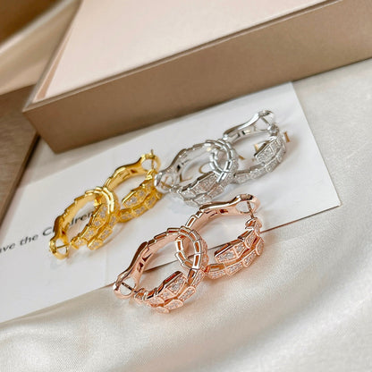 [Stars Jewelry]SERPENTI EARRINGS DIAMOND