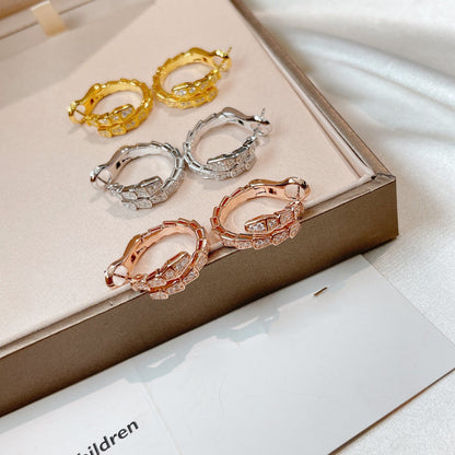 [Stars Jewelry]SERPENTI EARRINGS DIAMOND