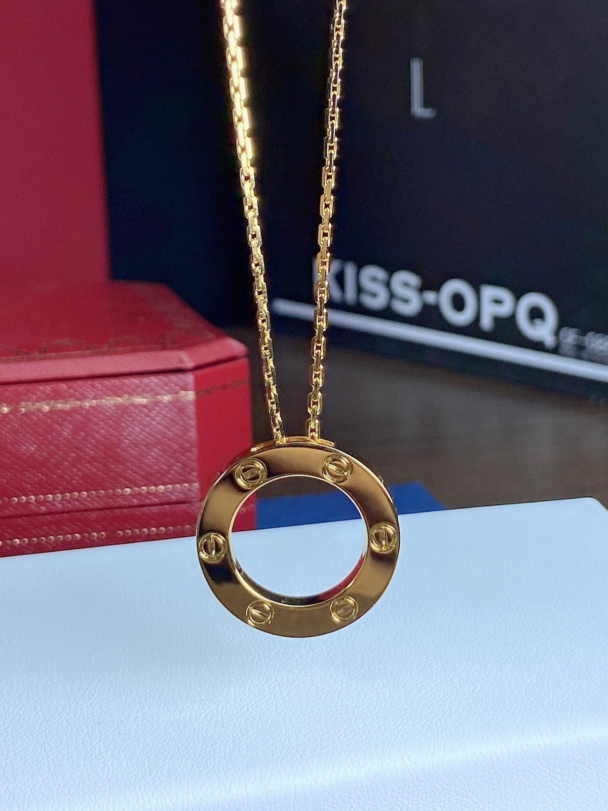 [Stars Jewelry]LOVE NECKLACE 16MM