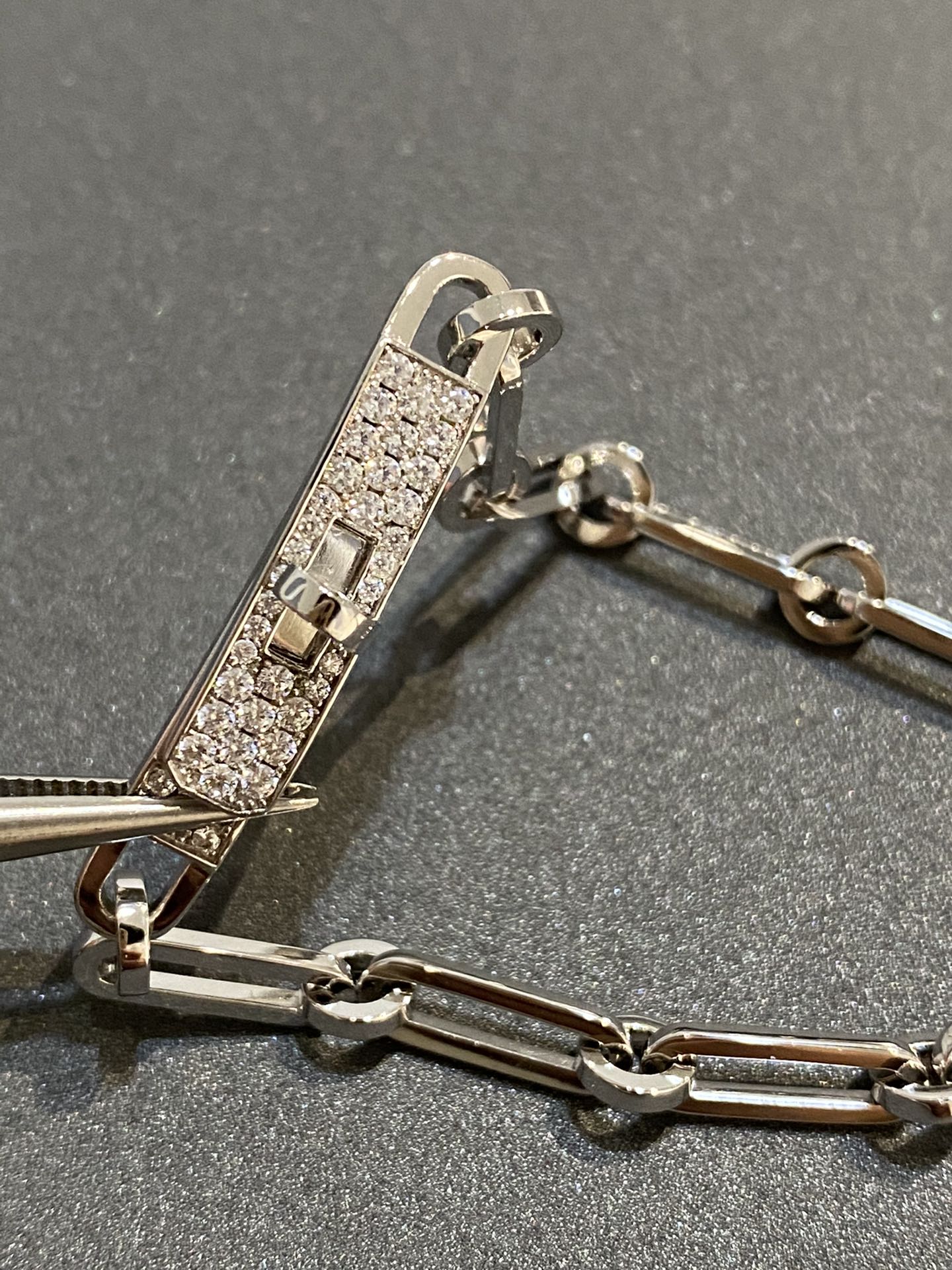 [Stars Jewelry]CHAINE BRACELET SMALL MODEL DIAMOND