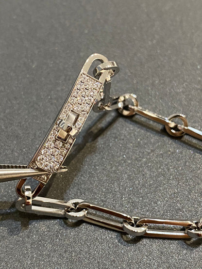 [Stars Jewelry]CHAINE BRACELET SMALL MODEL DIAMOND