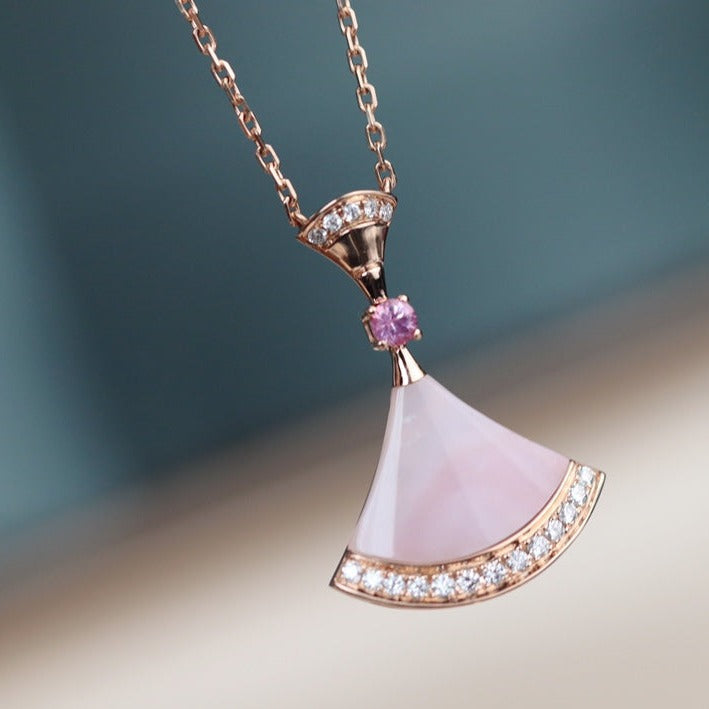 [Stars Jewelry]DREAM NECKLACE PINK MOP DIAMOND