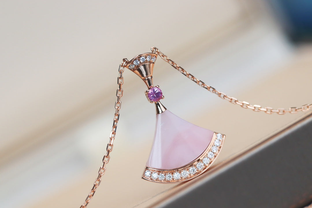 [Stars Jewelry]DREAM NECKLACE PINK MOP DIAMOND