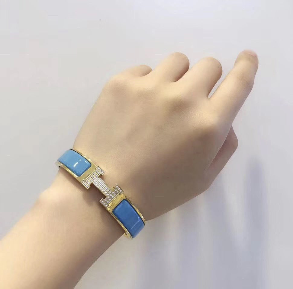 [Stars Jewelry]H CLOUD BLUE BRACELET GOLD DIAMOND