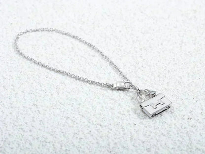 [Stars Jewelry]AMULETTE PEDANT SILVER NECKLACE