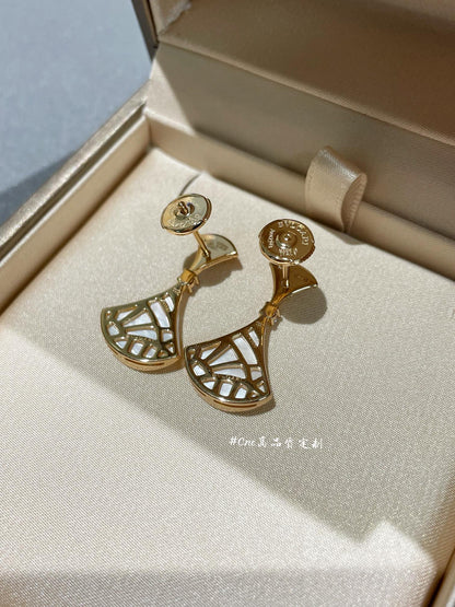 [Stars Jewelry]DREAM MOP 1 DIAMOND EARRINGS