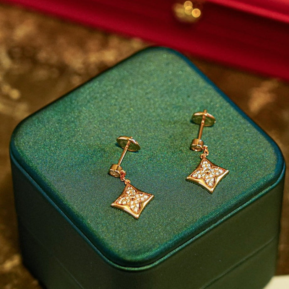 [Stars Jewelry]STAR DIAMONDS EARRINGS GOLD