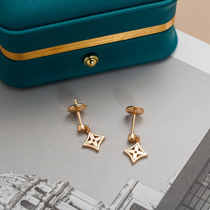 [Stars Jewelry]STAR EARRINGS GOLD