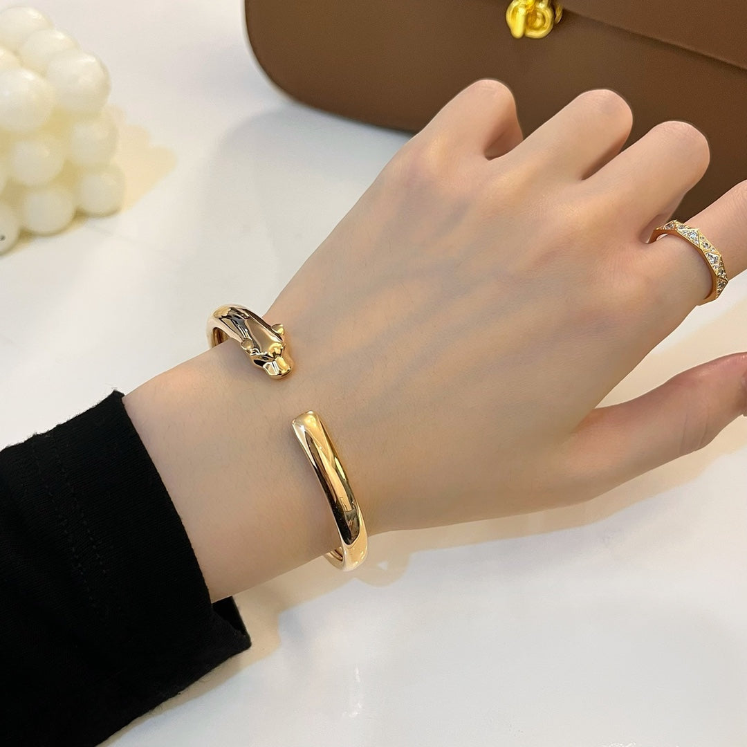 [Stars Jewelry]PANTHERE GOLD OPEN BRACELET