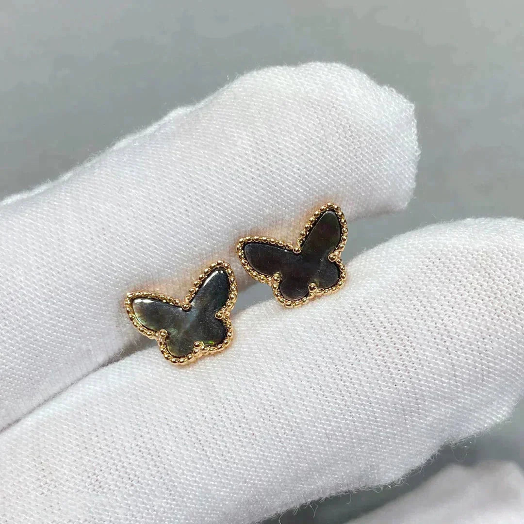 [Stars Jewelry]BUTTERFLY DARK MOP  EARRINGS