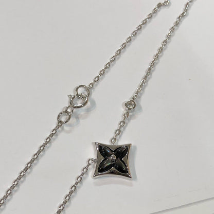 [Stars Jewelry]STAR BLACK MOP NECKLACE