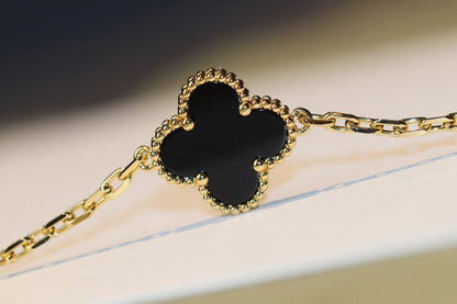 [Stars Jewelry]CLOVER 20 MOTIFS ONYX ROSE GOLD