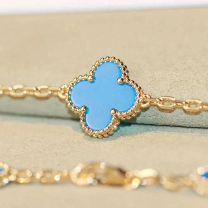 [Stars Jewelry]CLOVER 20 MOTIFS TURQUOISE GOLD