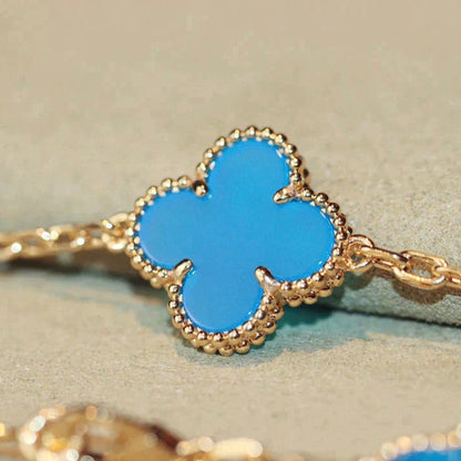 [Stars Jewelry]CLOVER 20 MOTIFS TURQUOISE GOLD