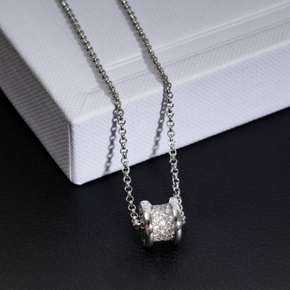 [Stars Jewelry]ZERO 1 SILVER DIAMOND NECKLACE
