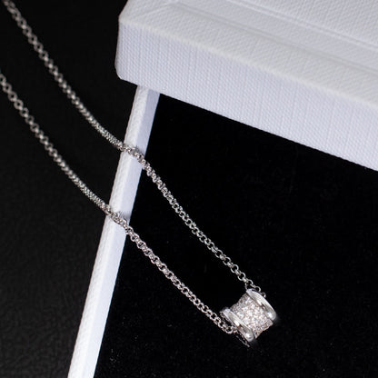 [Stars Jewelry]ZERO 1 SILVER DIAMOND NECKLACE