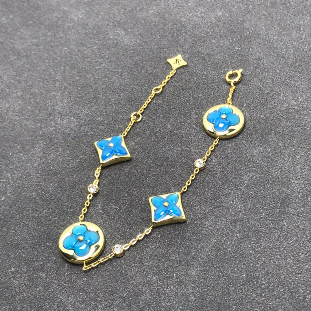 [Stars Jewelry]STAR AND SUN TURQUOISE 4 MOTIFS 3 DIAMONDS