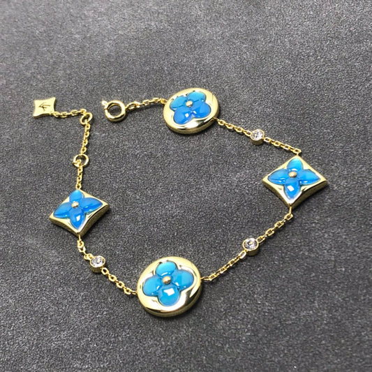 [Stars Jewelry]STAR AND SUN TURQUOISE 4 MOTIFS 3 DIAMONDS