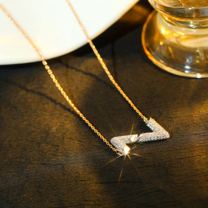 [Stars Jewelry]VOLT SILVER DIAMOND PEDANT NECKLACE