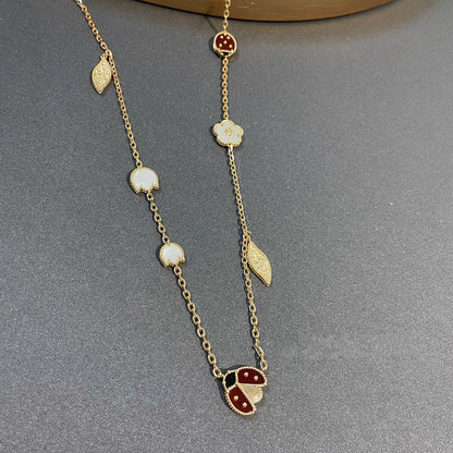 [Stars Jewelry]LUCKY SPRING 15 MOTIFS GOLD NECKLACE