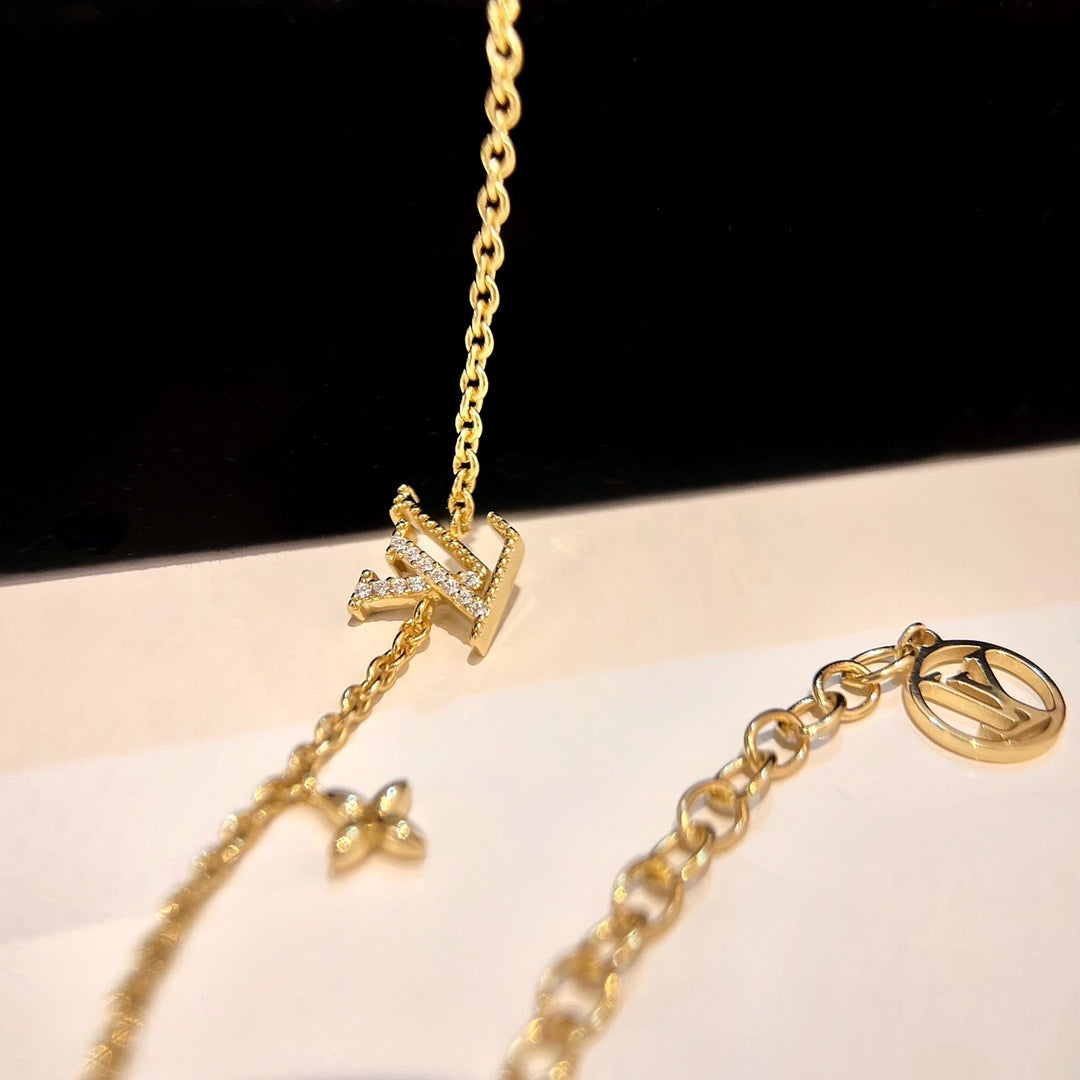 [Stars Jewelry]LOGO STAR MOTIF GOLD BRACELET