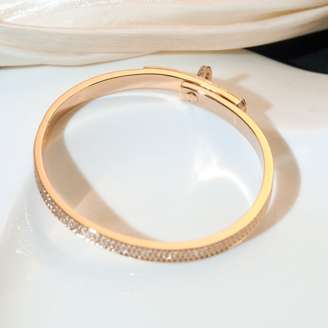 [Stars Jewelry]KELLY BRACELET DIAMOND PAVED