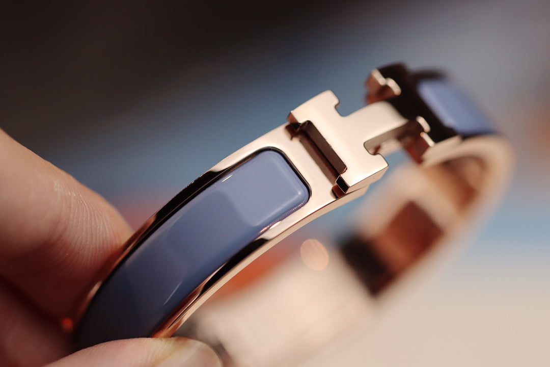 [Stars Jewelry]H BRACELET 12MM BLUE GRAY