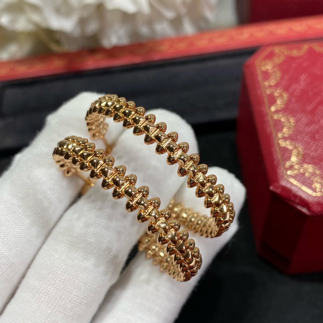 [Stars Jewelry]CLASH LARGE HOOP EARRINGS
