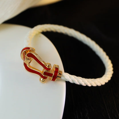 [Stars Jewelry]FORCE 10 WHITE TEXTILE DIAMOND PAVED