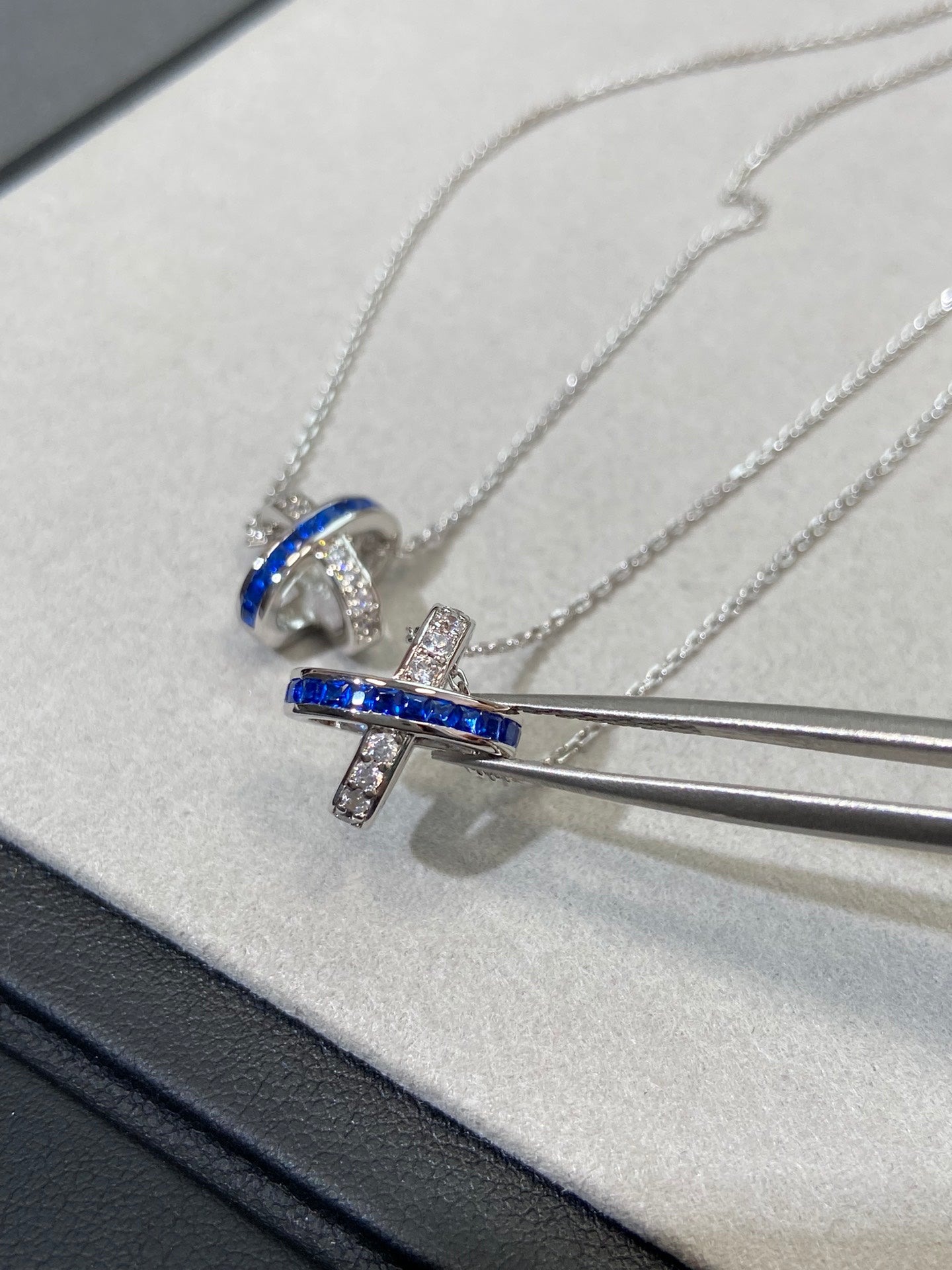 [Stars Jewelry]LIENS DIAMOND SILVER NECKLACE