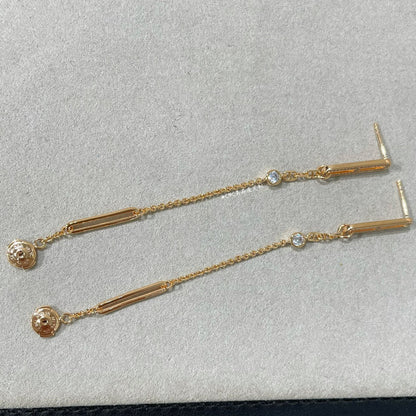 [Stars Jewelry]CHAINE CHAOS DIAMOND DROP EARRINGS