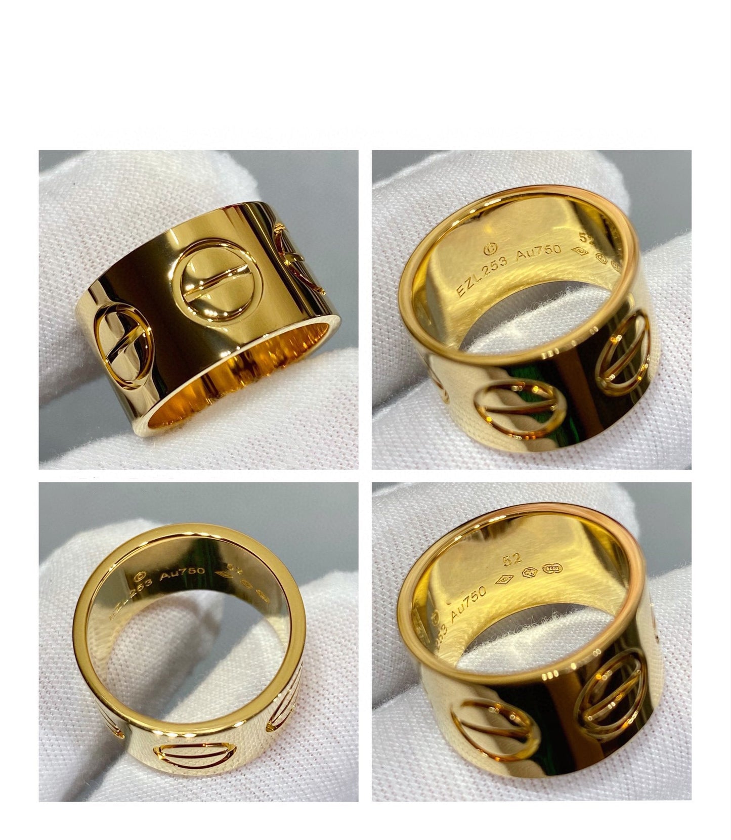 [Stars Jewelry]LOVE 11MM LARGE RING